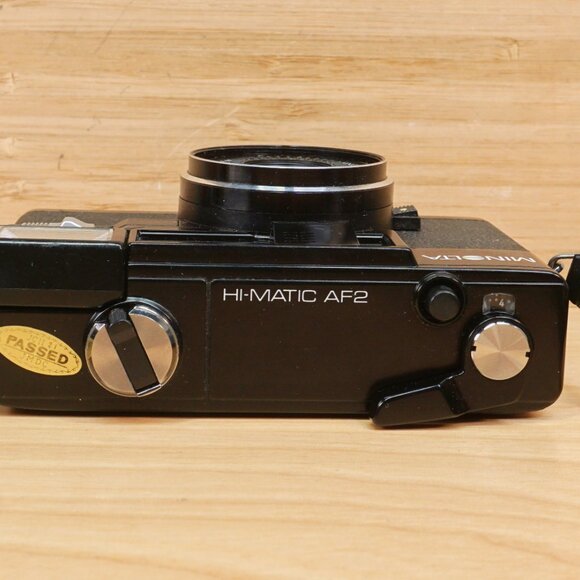 Vintage Minolta Hi-Matic AF2 35mm Film Point-and-Shoot Camera - Picture 5 of 10